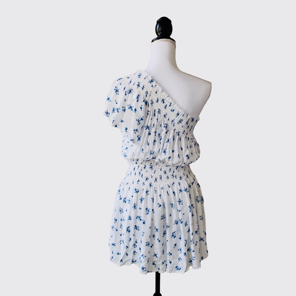 SKYLAR+MADISON ONE SHOULDER FLORAL MINI DRESS - Picture 13 of 15